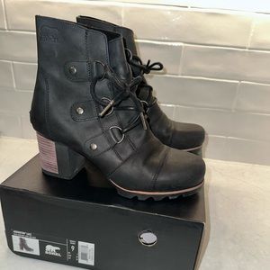 Sorel Addington Łące, Black-Dark Grey, size 9, excellent condition